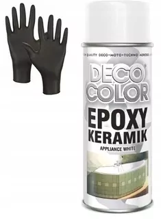BIELA EPOXIDOVÁ KERAMICKÁ FARBA NA VANE SPREJ